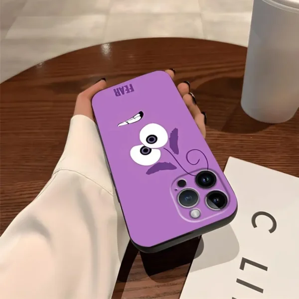 Soft Back Phone Cover Case for iPhone 15 Plus 12 14 17Air 7 8 13 Mini X XS XR 11 SE 17 16 Pro Max Disneys Inside Out - Image 6