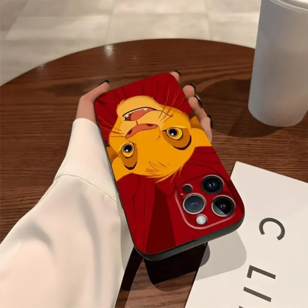 The Lion King Disney Soft Back Phone Cover Case for iPhone SE X XS XR 13 Mini 7 8 11 12 15 Plus 17Air 14 17 16 Pro Max - Image 8