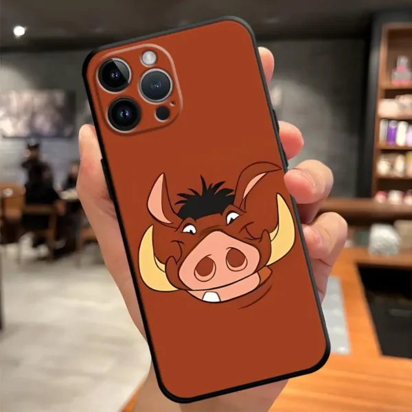 The Lion King Disney Soft Back Phone Cover Case for iPhone SE X XS XR 13 Mini 7 8 11 12 15 Plus 17Air 14 17 16 Pro Max - Image 4