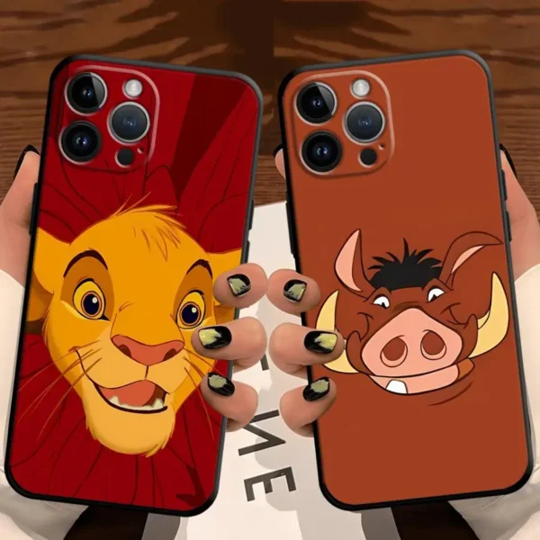 The Lion King Disney Soft Back Phone Cover Case for iPhone SE X XS XR 13 Mini 7 8 11 12 15 Plus 17Air 14 17 16 Pro Max - Image 3
